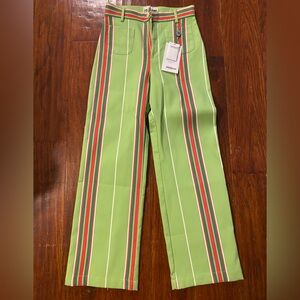 La Veste size Medium NWT stripe pants